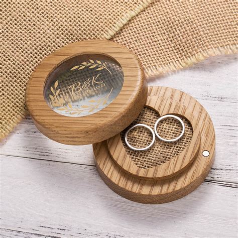 metal wedding ring box|personalized wedding jewelry box.